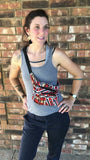Unlined African Print Ankara Fanny Waist Bag