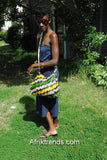 African Print Sling Bag