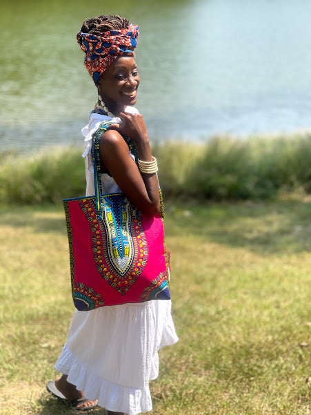 Ankara African Print Totes