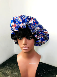 African Print Hair Bonnet Afrik Trends