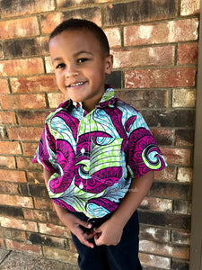 Boys Button Down Shirt