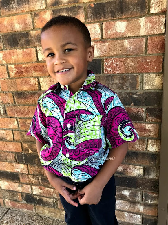 Boys Button Down Shirt