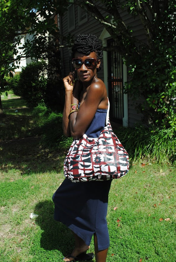 African print Ankara sling bag