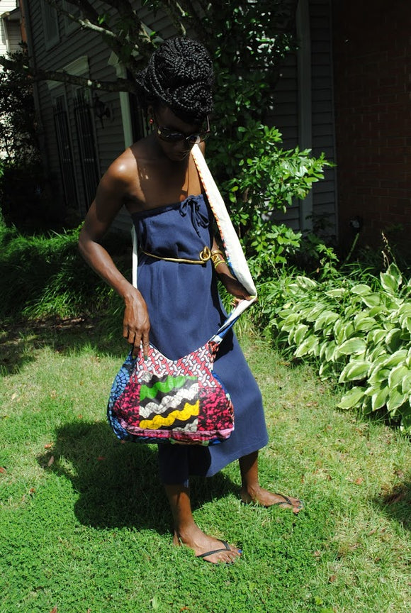 African print Ankara sling bag