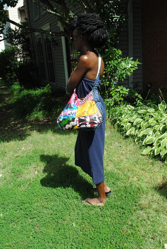 African print Ankara sling bag