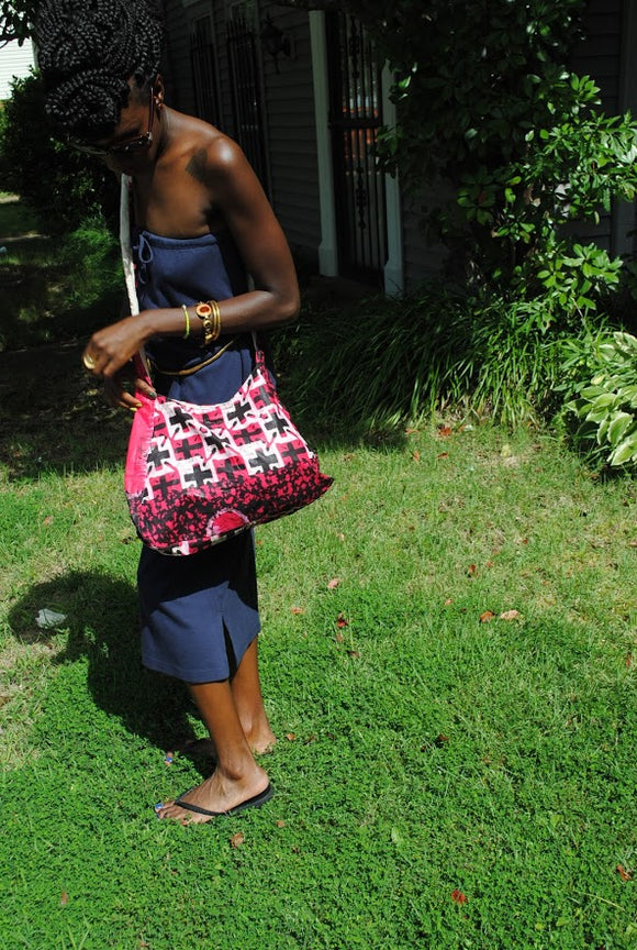 African print Ankara sling bag