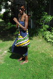 African Print Sling Bag