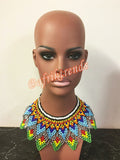 Beaded Zulu Collar Necklace