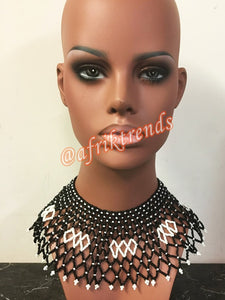 Beaded Zulu Collar Necklace