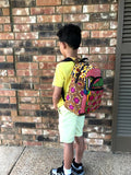 Kids African Print Backpack