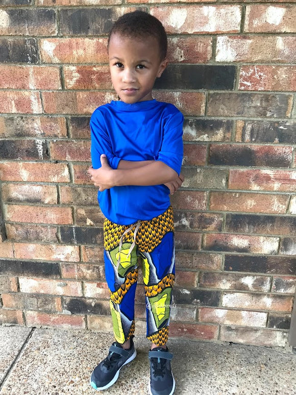 The Reizen Pants Sewing Pattern for Boys and Girls by The Eli Monster