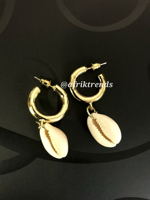 Cowrie Shell Earrings