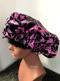 African Print Satin Lined Hair Bonnet