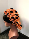 African Print Satin Lined Hair Bonnet