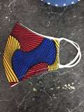 African Print Face Cover Mask