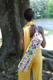 African Print Yoga Bag