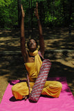 African Print Yoga Bag