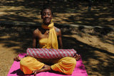 African Print Yoga Bag