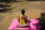 African Print Yoga Bag
