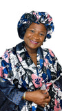 Satin Robe and Hair Bonnet