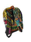 Kids Ankara African Print Wax Backpack
