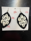 Cowrie shell earrings