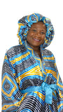 Satin Robe and Hair Bonnet