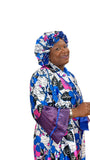 Satin Robe and Hair Bonnet