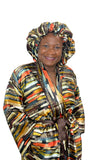 Abstract print Kimono Robe Set