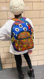 Ankara Patchwork Children Backpack