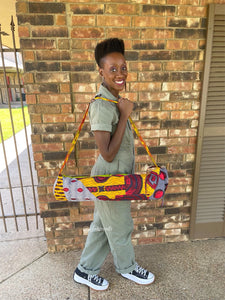 African Dashiki Print Yoga Bag