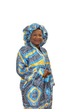 Satin Robe and Hair Bonnet