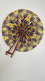 African Print Decorative Jumbo Fan