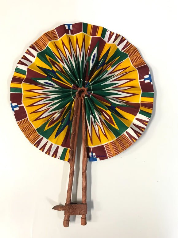 African Ankara Fan