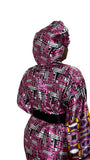 Satin Robe and Hair Bonnet