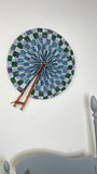 African Print Decorative Jumbo Fan
