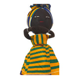 Handmade African Plastic Bag Lady Holder