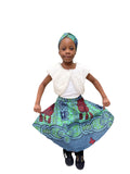 Girl skirt with headband