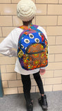 Ankara Patchwork Children Backpack
