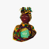 Handmade African Candy Bowl Basket Doll