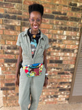 African Print Fanny Pack