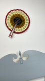 African Print Decorative Jumbo Fan