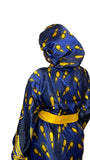 Satin Robe and Hair Bonnet