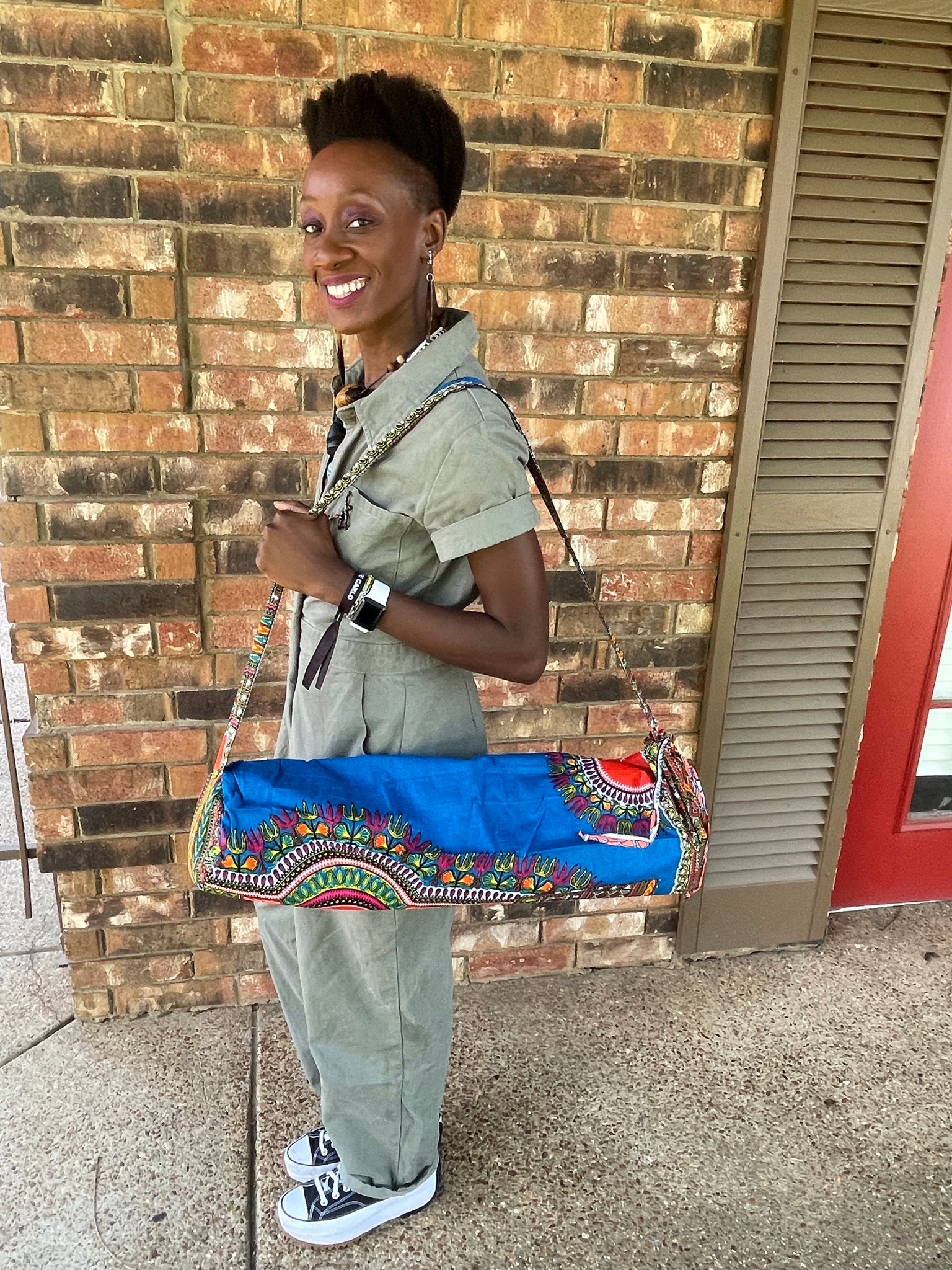 African Dashiki Print Yoga Bag – Afrik Trends