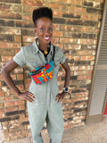 African Print Fanny Waist Pack