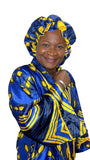 Satin Robe and Hair Bonnet