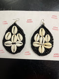 Cowrie shell earrings
