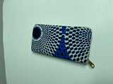 African Ankara Fan and Wallet Set