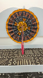 African Kente Print Decorative Jumbo Fan