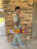African Dashiki Print Yoga Bag